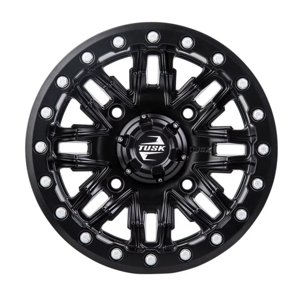 '+ Black 2021-2022 For 14x7 Tusk HD10 Nebo 5.0 Beadlock Pro 4/137 Wheel Limited Defender Can-Am Matte 2.0