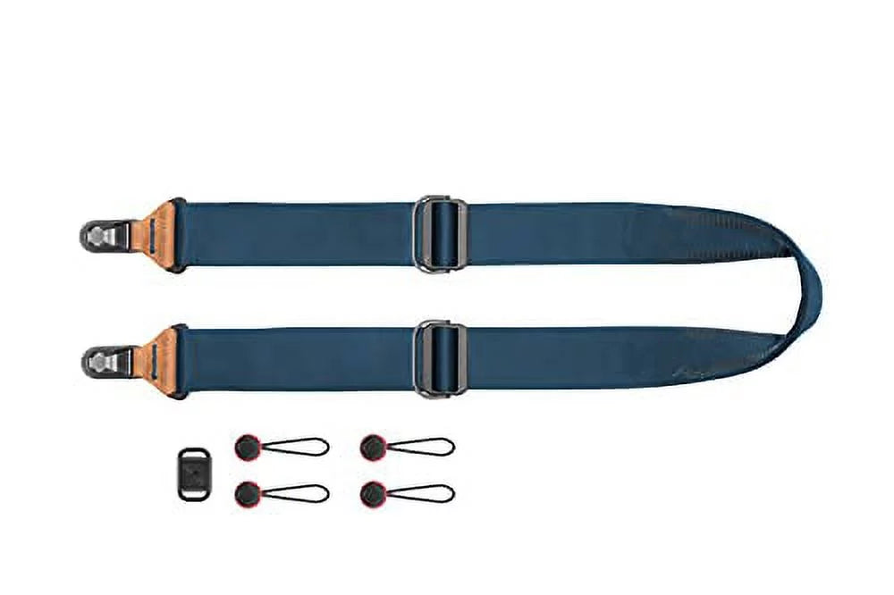 SL-MN-3 Design Camera Strap (Midnight) Slide Peak