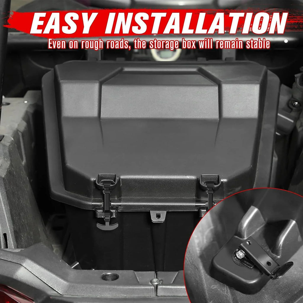for A with UTV Rubber & Polaris Storage Box Latch Cargo Rear RZR PRO