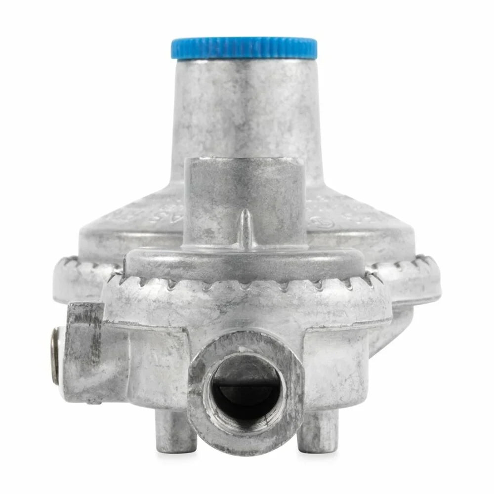 Regulator 2-Stage RV Propane Camco - Silver (59313) Vertical