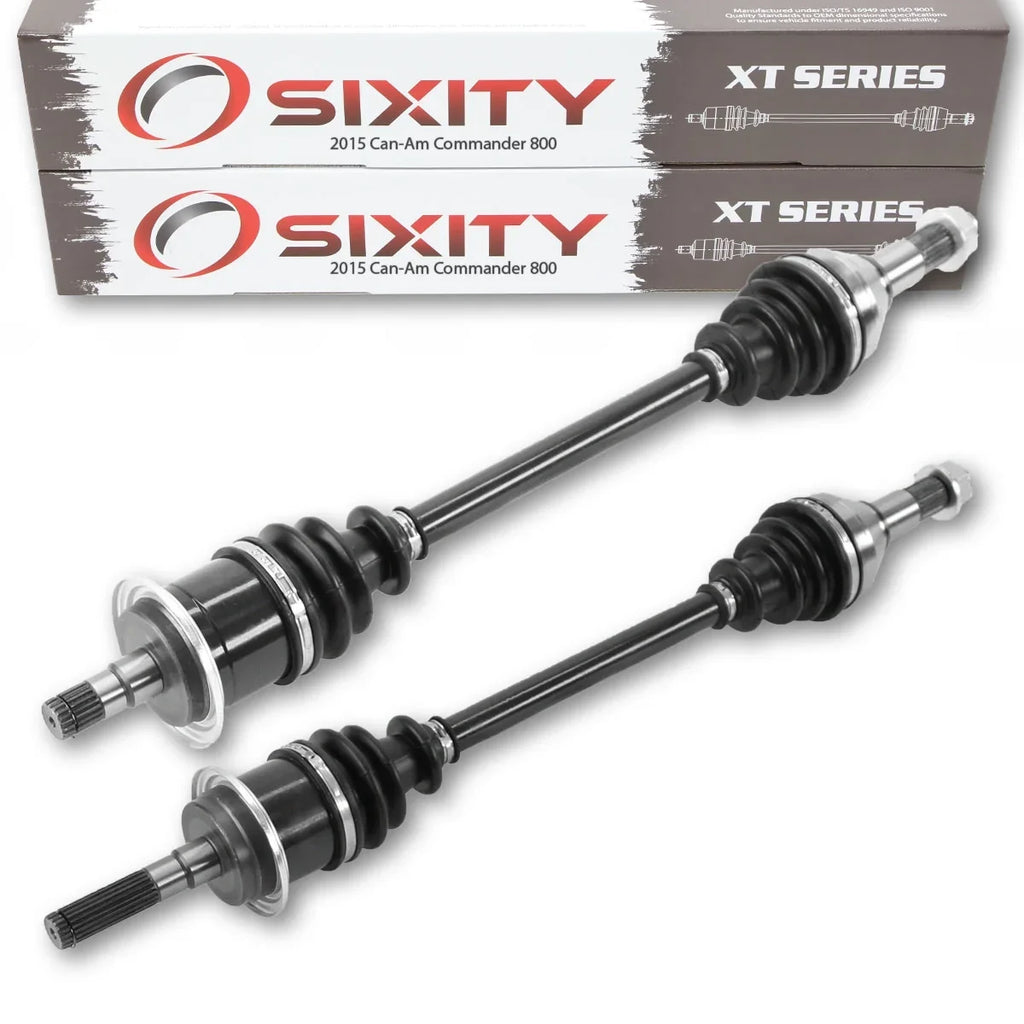 with pc XT 4X4 STD Sixity DPS Front Right 800 XT Left Commander - compatible Can-Am Axle 2015 2