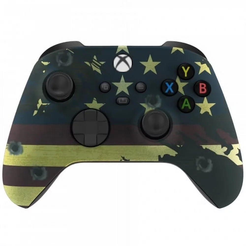 Xbox Soft - Mod (Flag) American Modes - Premium Largest Controllerz Flag - Master Fire Modded Rapid Includes Controller Touch of Custom Variety
