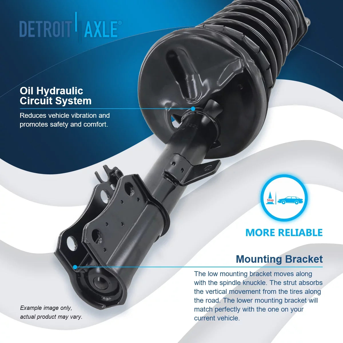 Camry, w/Coil Install 1999-2003 Rear Assembly Struts 2001 Replacement Ready Complete Axle 2 Springs Quick - Struts 2000 1998 Struts Detroit 1997 1999 [2.2L] Solara for