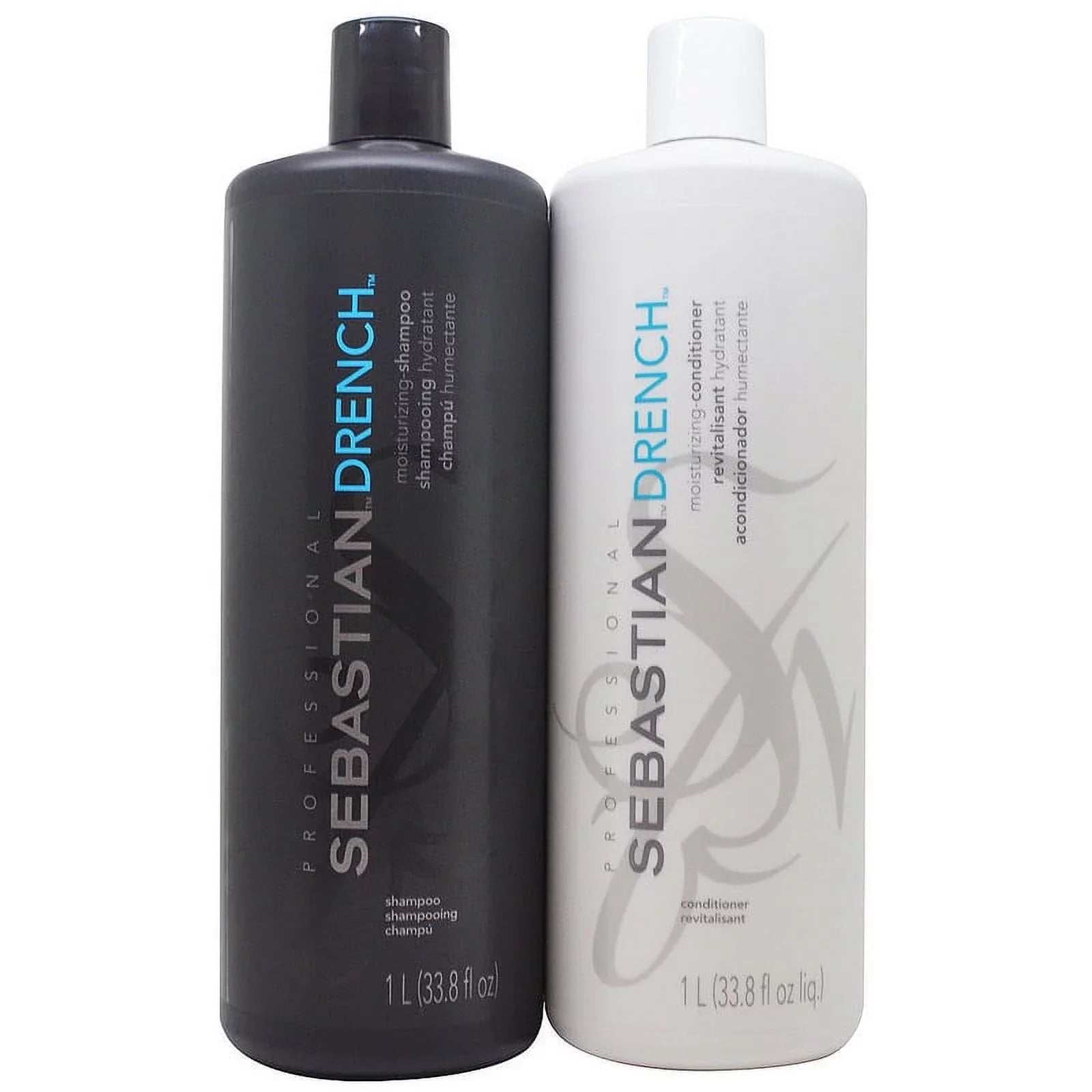 fl. Sebastian and 1000 33.8 Shampoo Drench Set, ml / oz. Conditioner