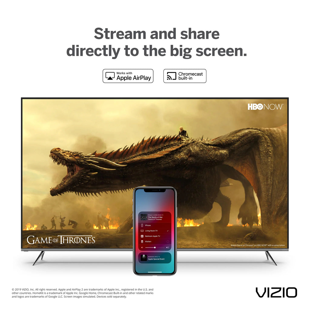 55-inch Quantum Dolby 2160p SmartCast 120Hz QLED Vision HDR Vizio HDTV M557-G 4K