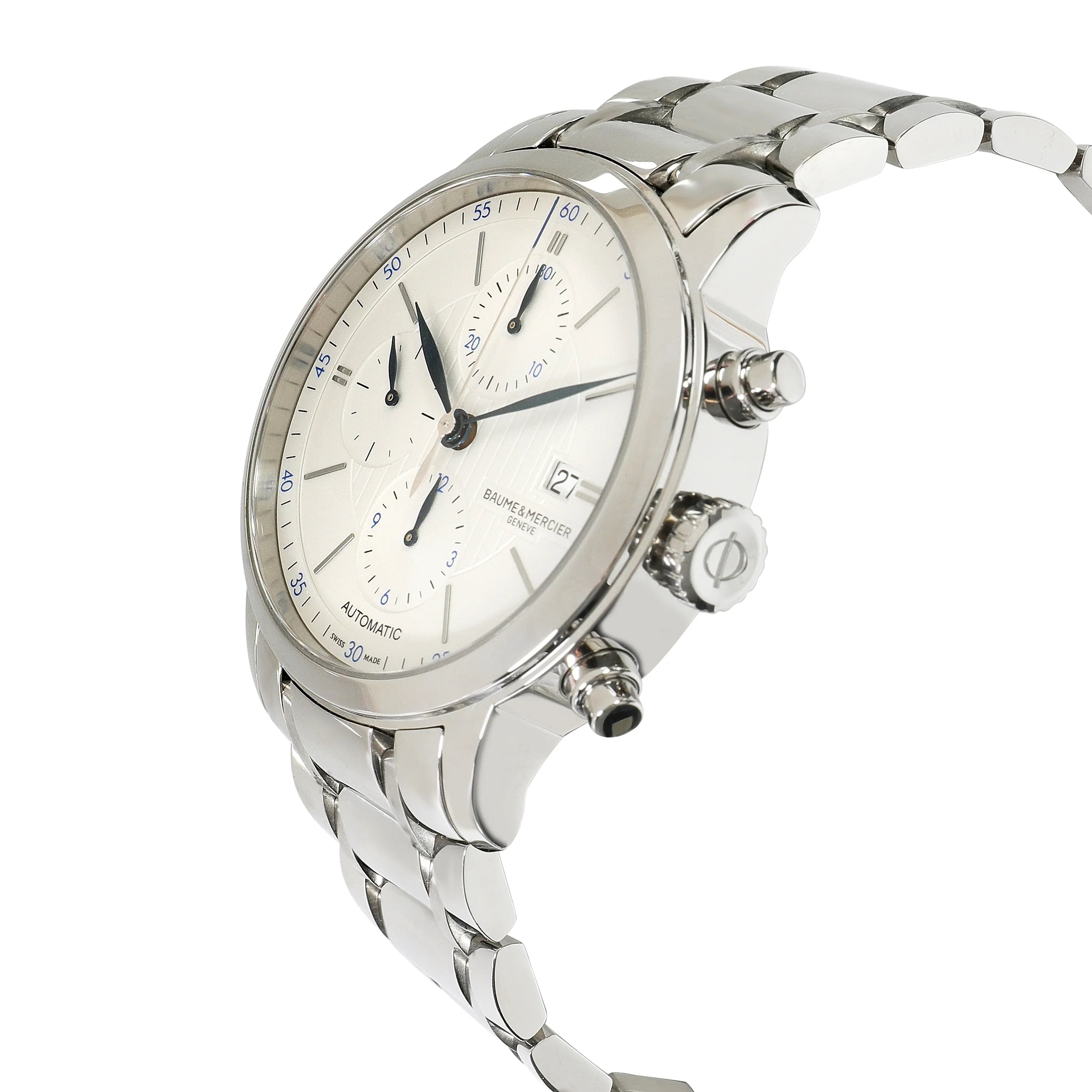 Steel MOA10331 Watch Baume Men's & Classima Mercier Pre-Owned Stainless in
