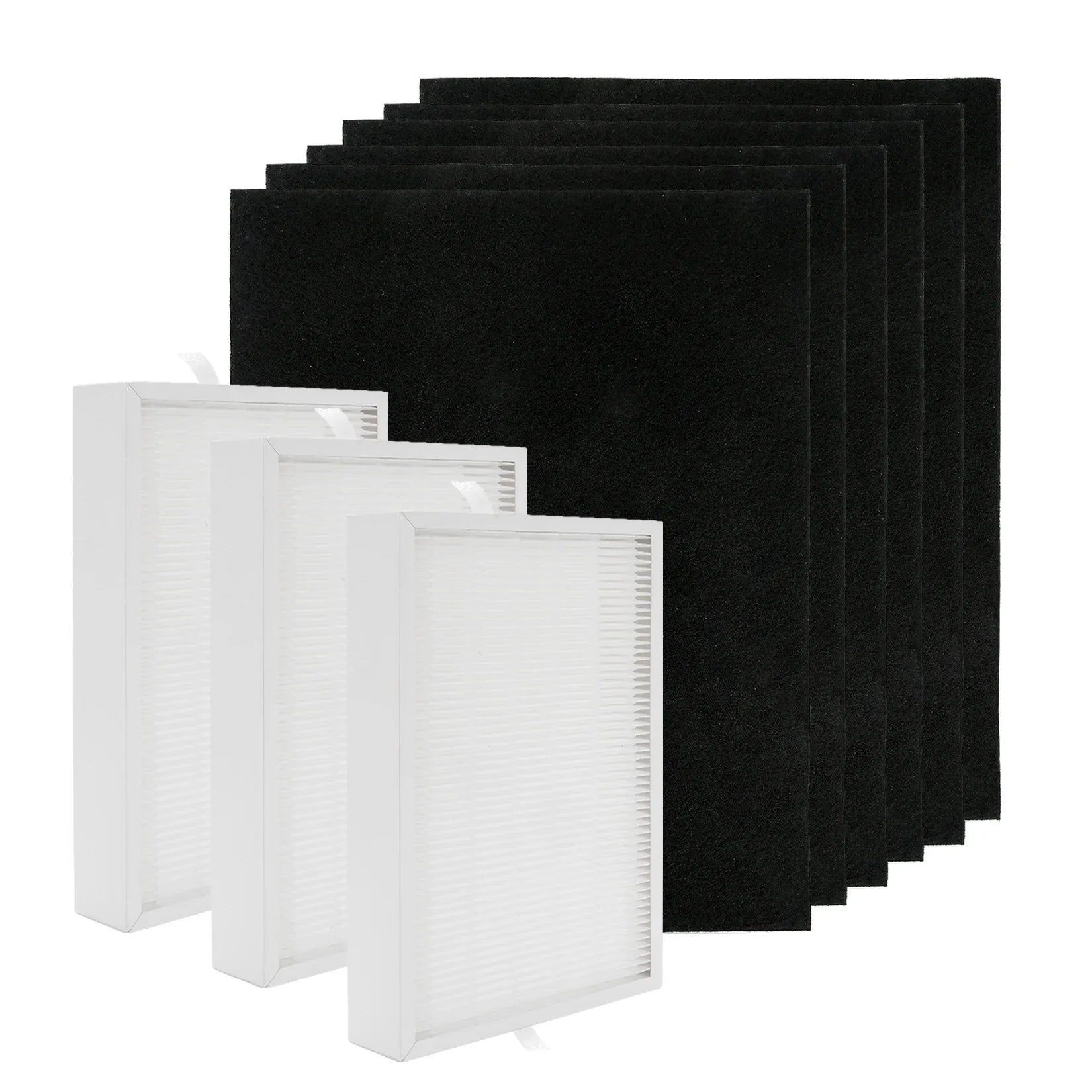 HEPA for + Honeywell 3 for Series Carbon HEPA HPA5300, HPA300, 6 A Replacement GasSaf Filters Replacement HPA300VP, Filter Honeywell HPA304, R Pre-Filters , HPA835