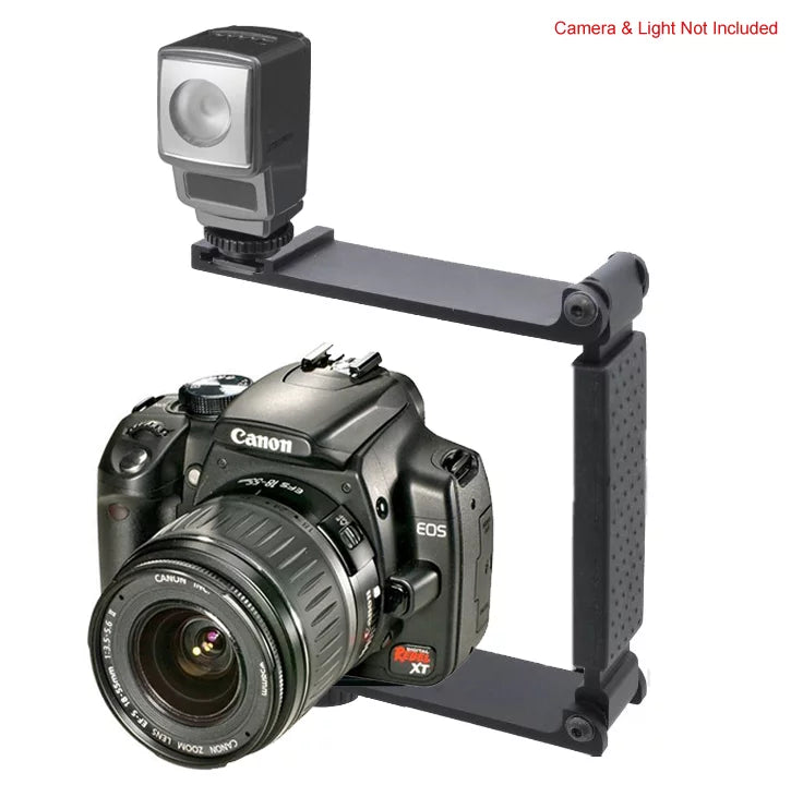 (Accommodates Microphones) A6500 Alpha Flashes, For Or Mini High Bracket Folding grade Aluminum Lights
