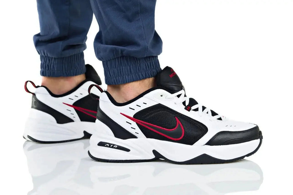 SNEAKER AIR WHITE/BLACK SHOES NEW RUNNING MEN MONARCH dimension 7 LACE-UP LO IV