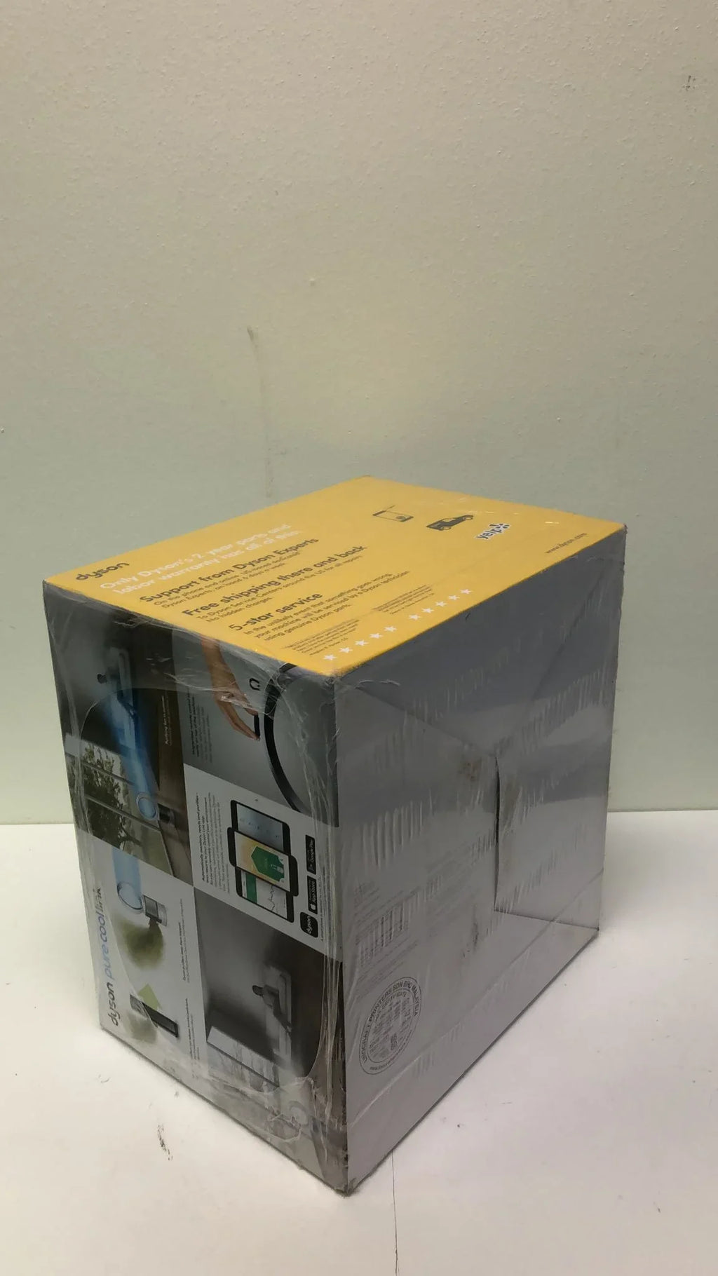 Fan DP01 Air | Desk Link & White/Silver Refurbished Pure Cool | Dyson Purifier