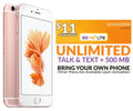 Pre-Owned Sim Talk + 16GB 6S Rose Gold Speed (Refurbished: iPhone Free Good) Unlocked