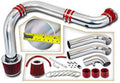 1500 RED Combo Racing Filter Compatible + Cold For Kit Air Intake 3.7L/4.7L Dodge Rtunes (3piece) 02-08 Ram