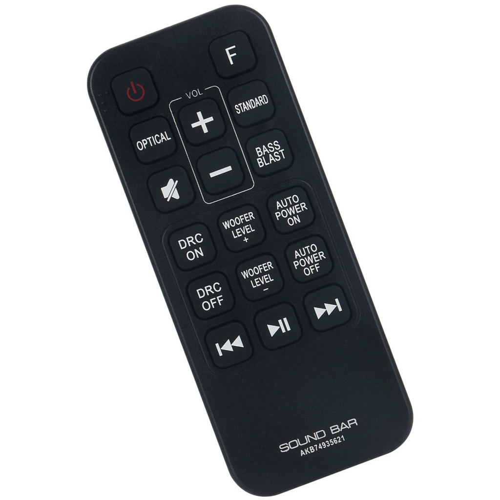AKB74935621 for Control SPJ2B-W Sound LG Replacement Wireless SJ2 Remote Bar
