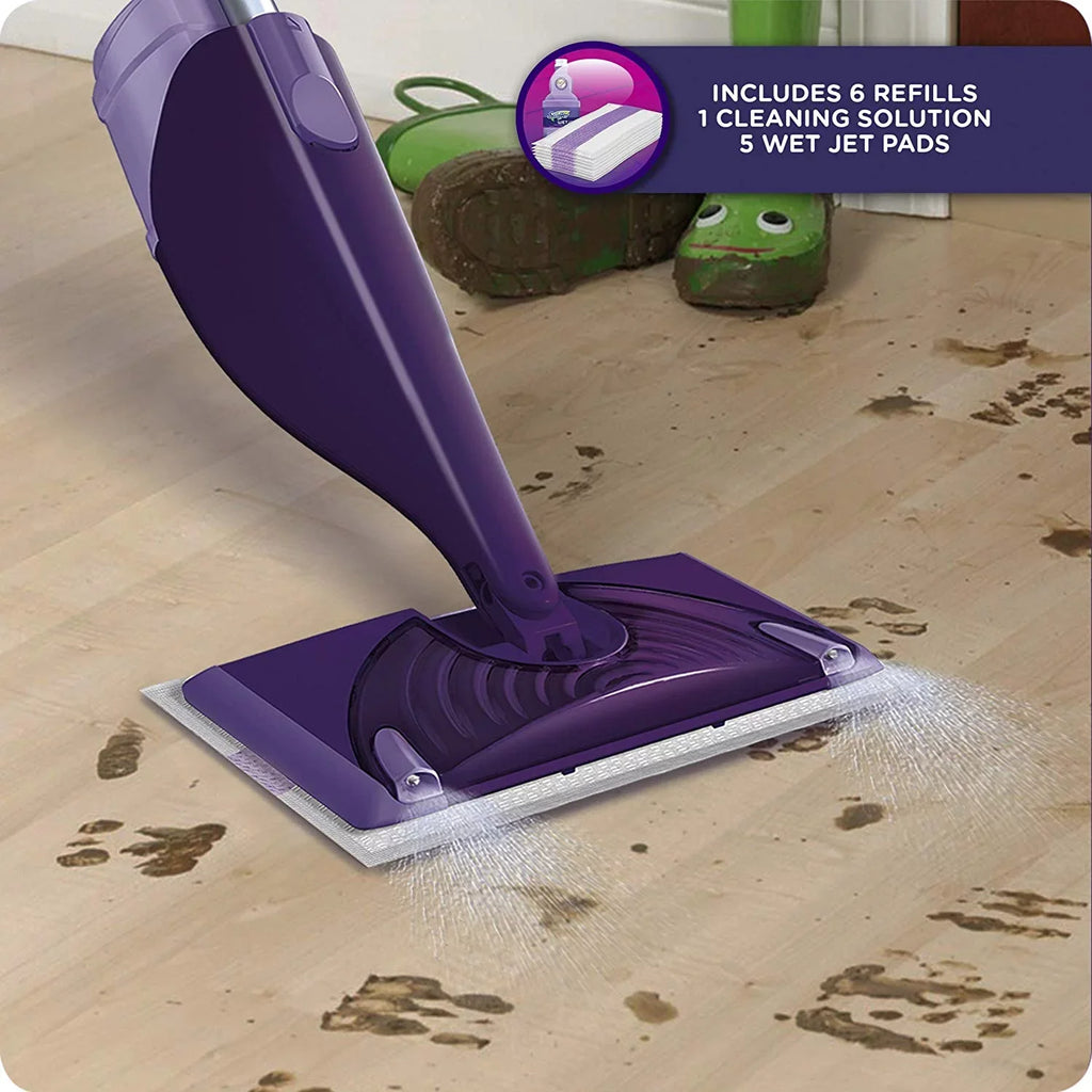 Spray WetJet Mop Starter fl Swiffer oz Kit, 16.9