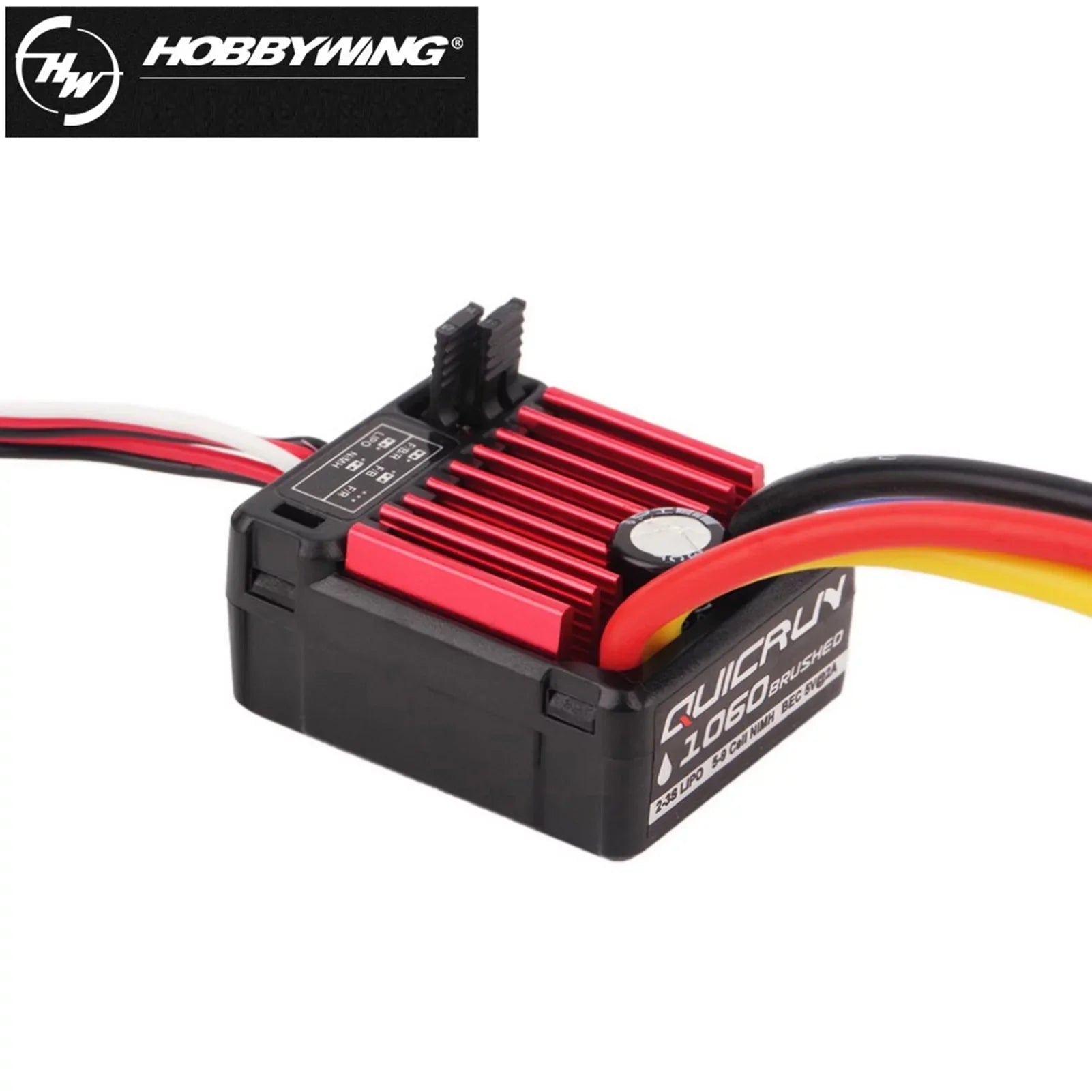 Speed ESC Brushed Pinnaco QuicRun 60A Car for RC 1060 HobbyWing Controller 1/10 Electronic