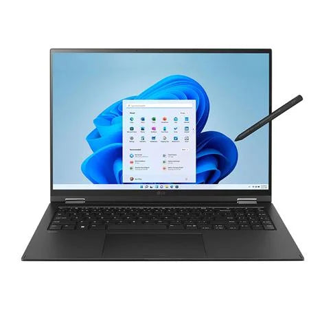 Core Windows Black gram WQXGA Home, 11 2-In-1 Evo 2.1GHz, Notebook Computer, Touchscreen 16GB RAM, i7-1260P 2TB 16" Obsidian SSD,