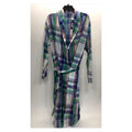 House Coat, Ralph Woven Multi, Lauren Plaid S/M Robe Polo Conley