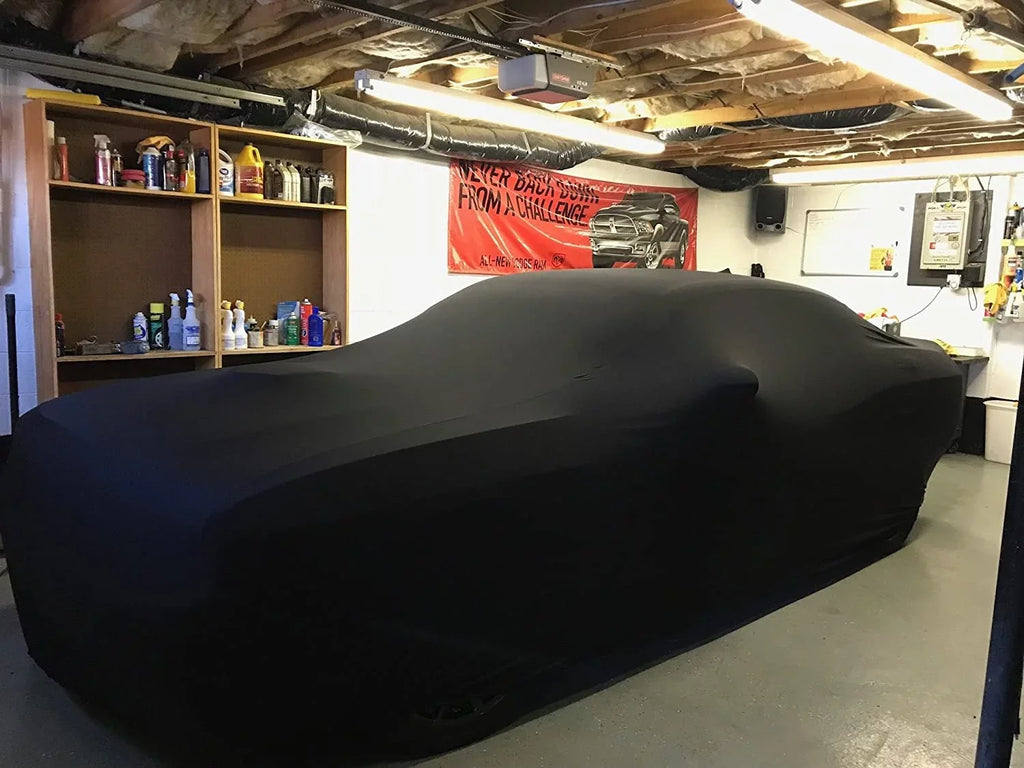 Includes Cover 2021 with Storage Indoor Use Vehicle XE Between Car Compatible Jaguar - Guaranteed fabric Bag Looking Black Ultra Satin - - Keep Indoor Soft -