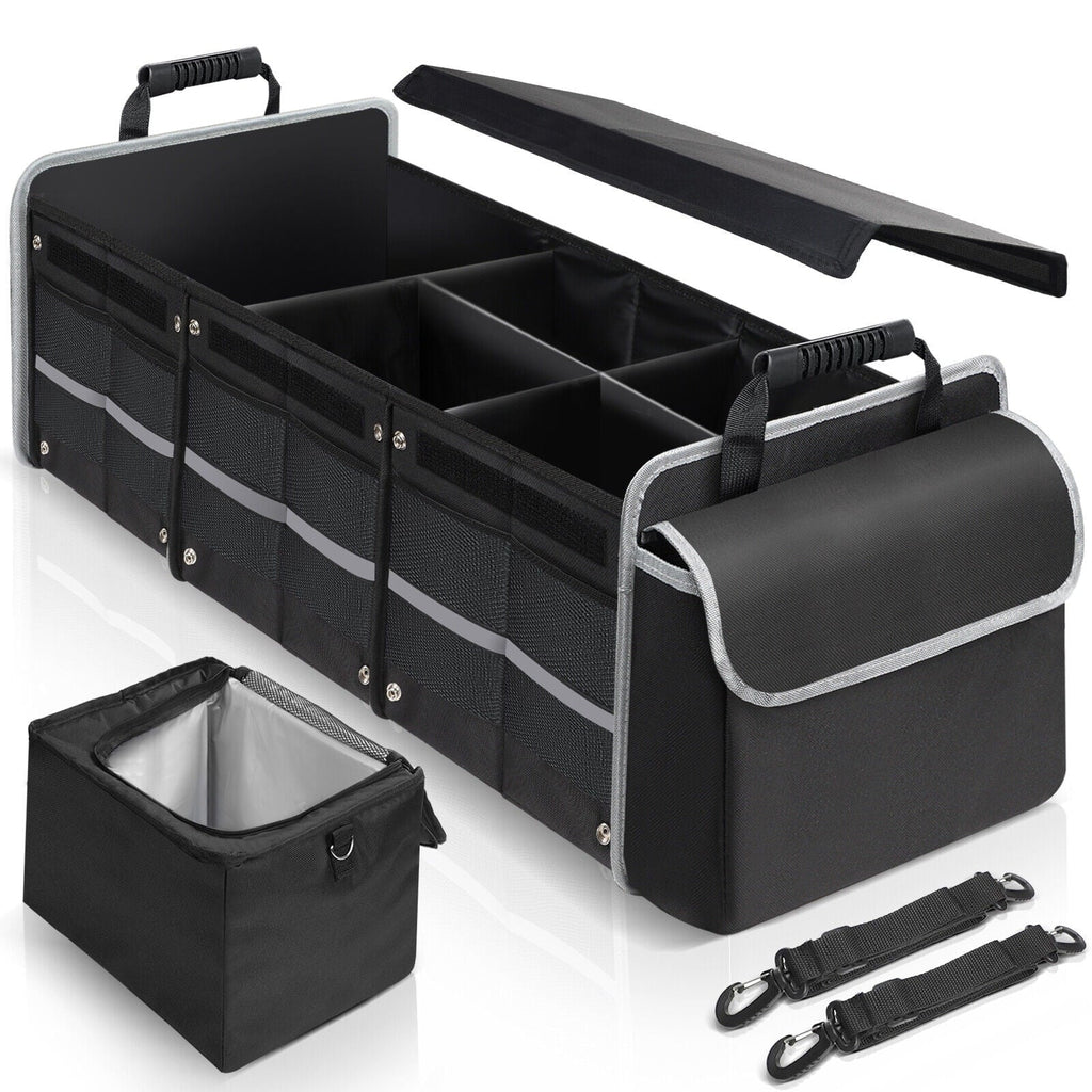 SUV Storage Multi Compartment Trunk Organizer Cargo for Truck US Car Container