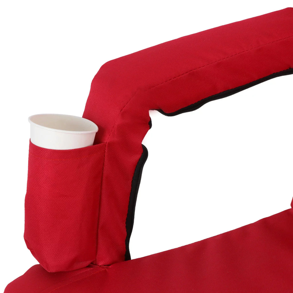 Holder with Seat - liquid-resistant Tiltable Positions Cup Red Stadium 7 ZENSTYLE