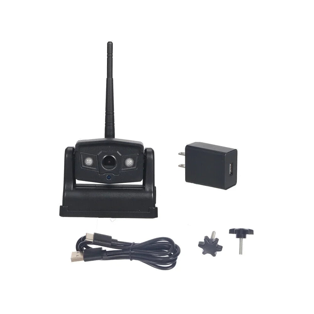 View Camera, Magnetic WiFi 9600mAh Backup Battery Onemayship Camera Wireless Front/Rear