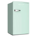 Seafoam Avanti Series 3.1 Retro Refrigerator, ft., Compact cu. Green Mini-Fridge, in (RMRS31X7G-IS)