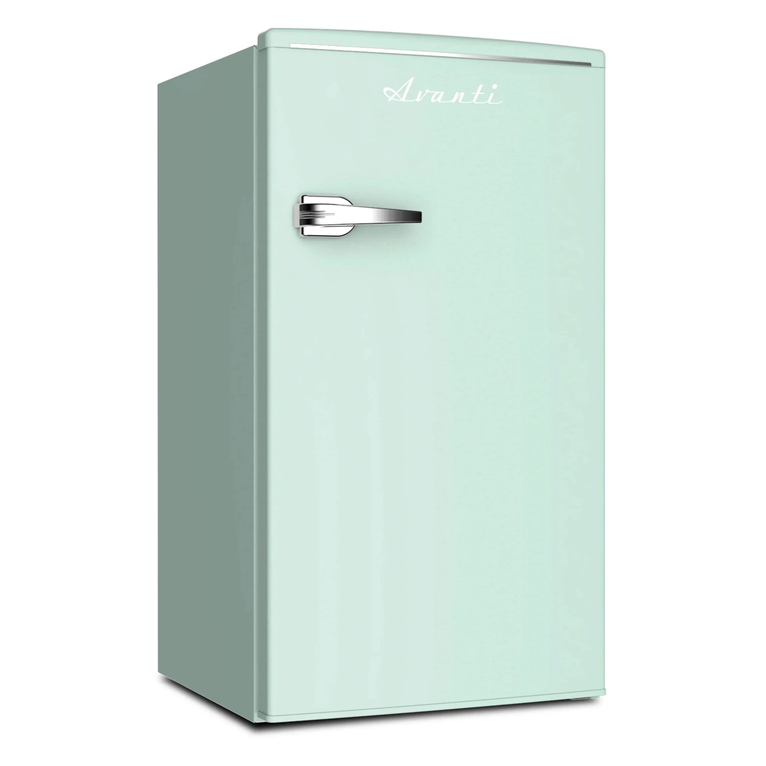 Seafoam Avanti Series 3.1 Retro Refrigerator, ft., Compact cu. Green Mini-Fridge, in (RMRS31X7G-IS)