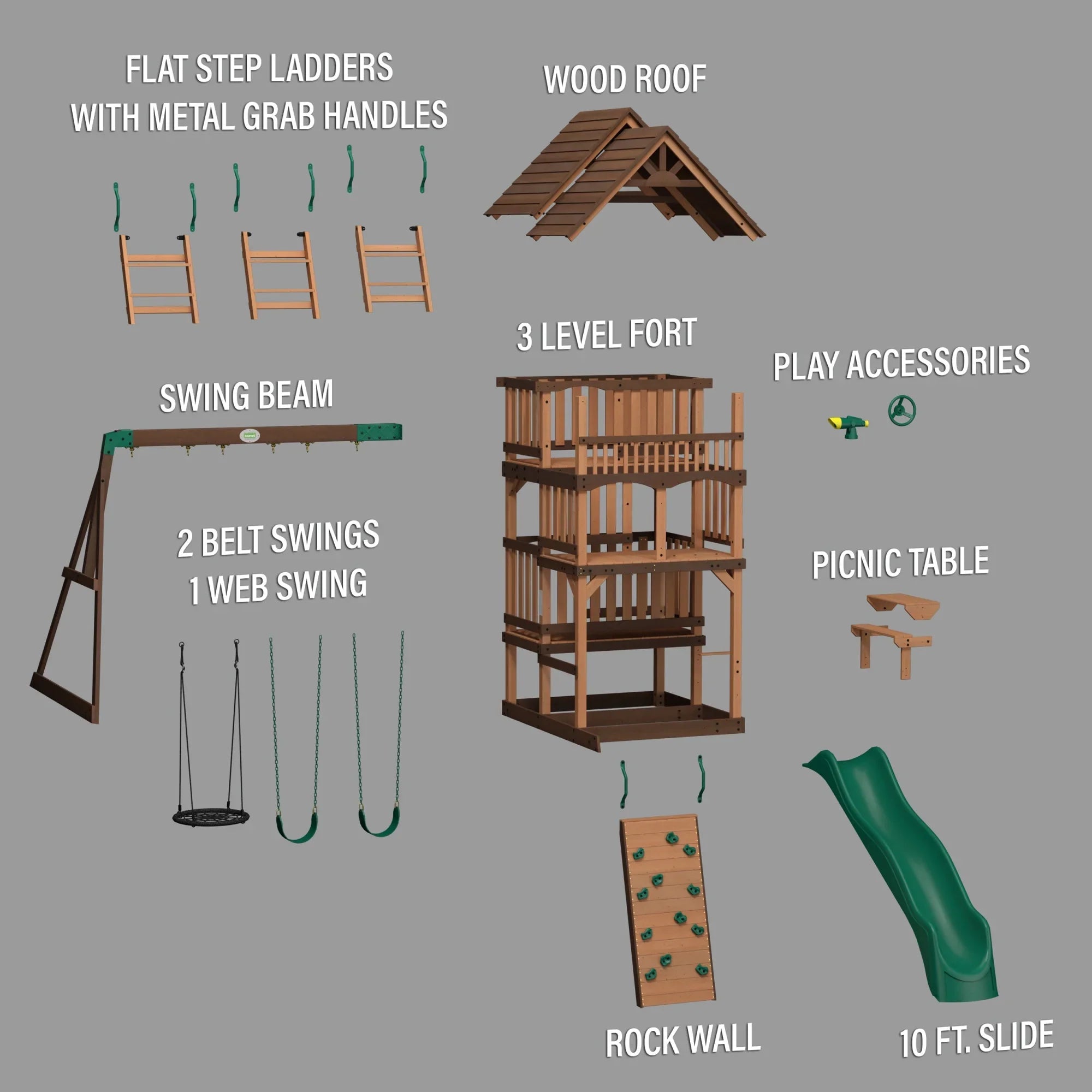 Swing Set Highlander Backyard Discovery