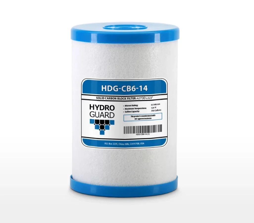 HDG-CB6-14 Carbon Cartridge Replacement Block Filter Guard CB6 liquid Hydro