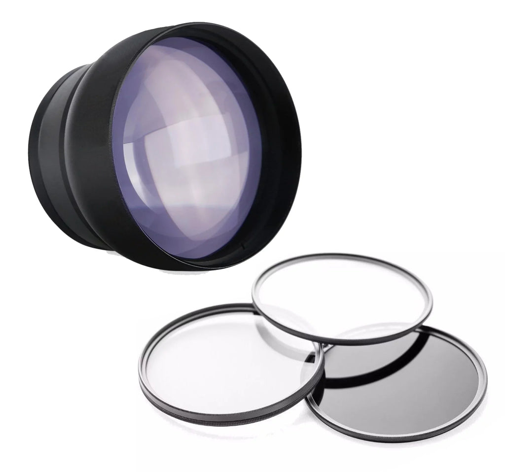Lens 2.2x Telephoto II High Adapter Kit + Filter Super + Canon Grade Mark G7 Lens/Filter X PowerShot