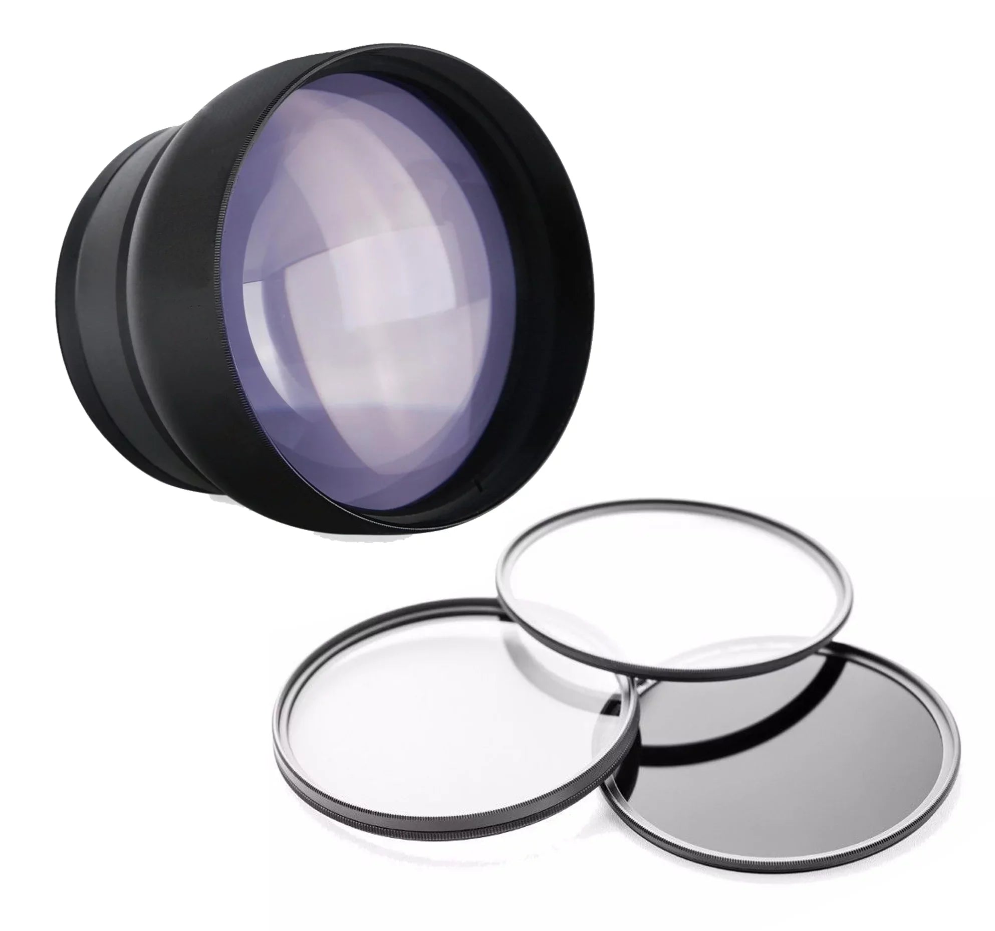 Lens 2.2x Telephoto II High Adapter Kit + Filter Super + Canon Grade Mark G7 Lens/Filter X PowerShot
