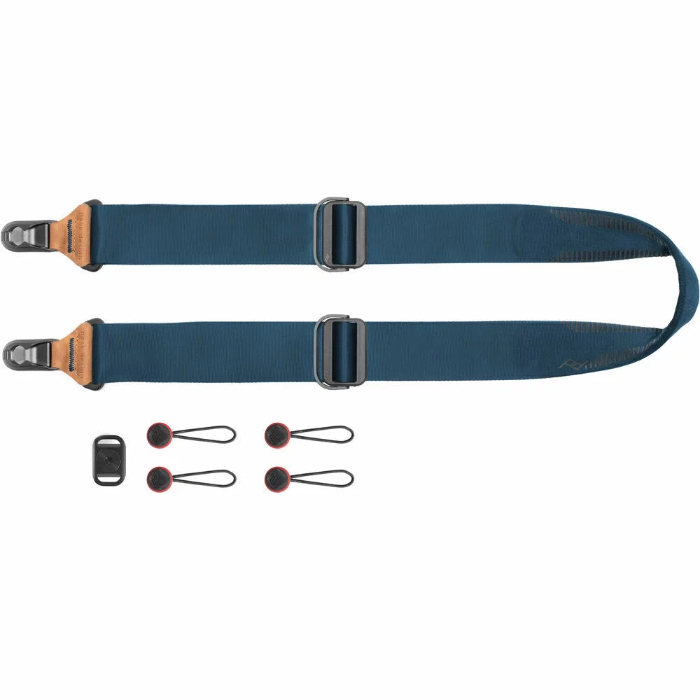 SL-MN-3 Design Camera Strap (Midnight) Slide Peak