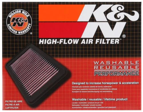 Premium, Skyline K&N V6 2007-2019 Washable, FairladyZ, Replacement High Engine Performance, G37, (370Z, 370 33-2399 GT, Q60, Air QX50, Filter: Q40, Nissan/Infiniti/Suzuki/Fiat EX37), Filter: