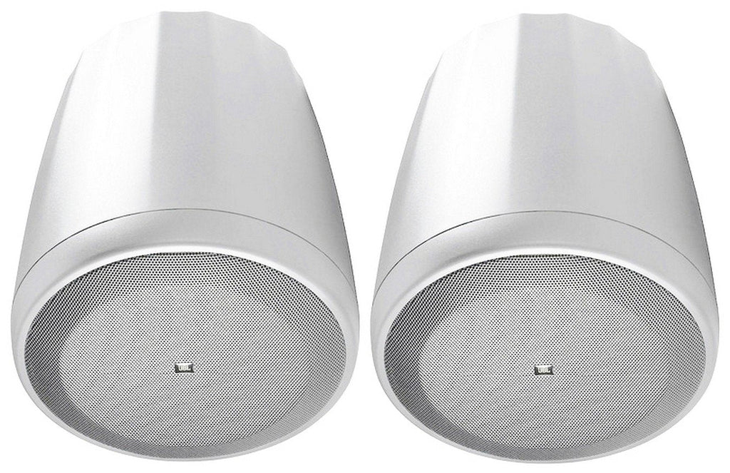 6-Zone JBL 3.5" Cube+2) Restaurant/Bar Amp+6) for and Speakers Ceiling White Pendant
