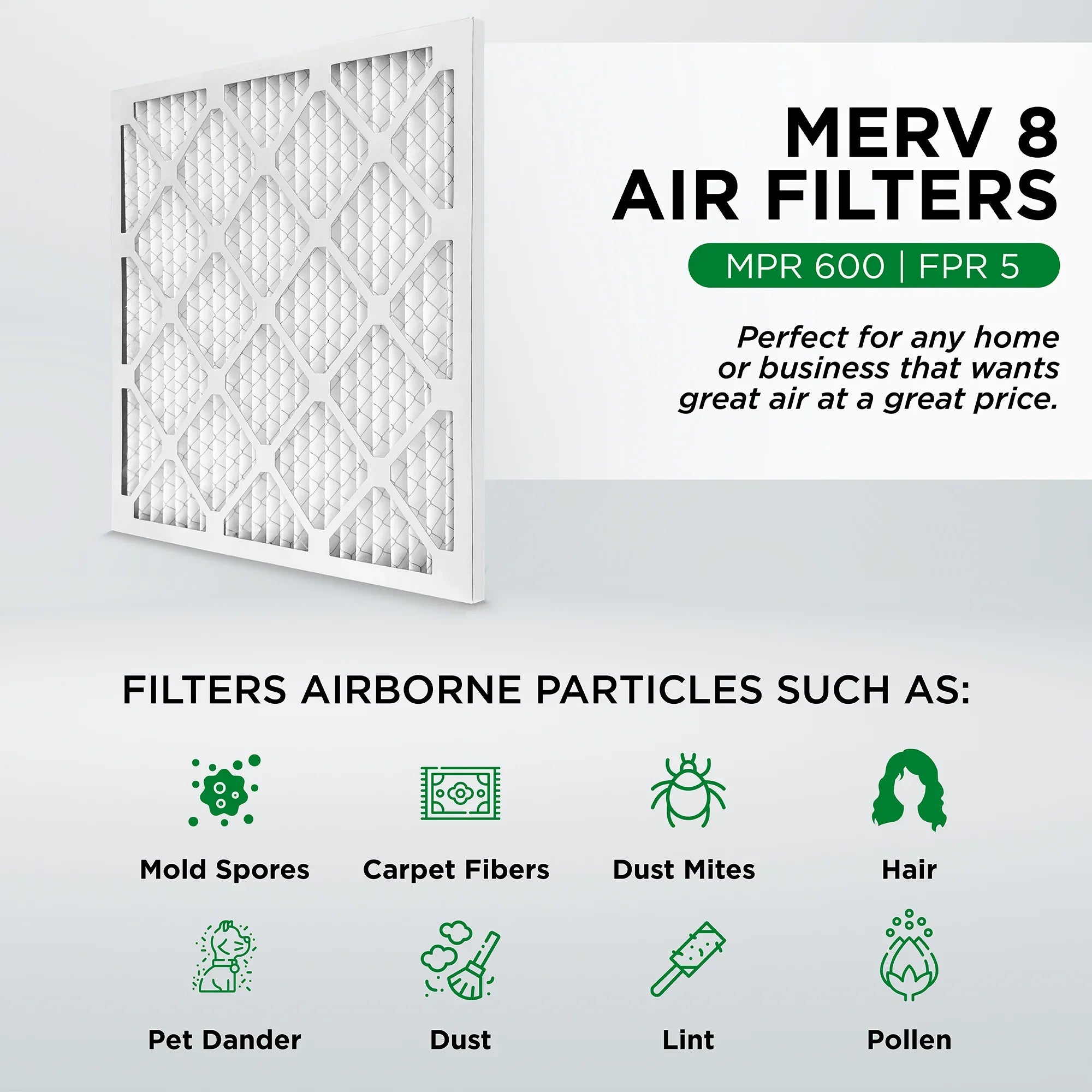 23.75 Pamlico Air MERV x Quantity (Actual AC 0.75 Air Furnace 13.75 14x24x1 Pleated dimension: x Filters. Inches) 6. 8