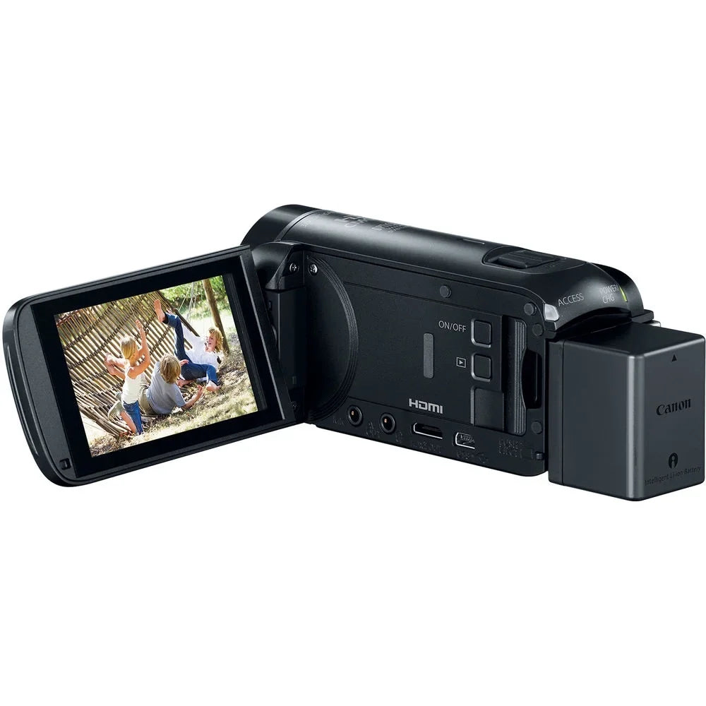R800 + Camcorder + Extra + 57x HF Canon - VIXIA Backpack Battery 64GB UV Bundle