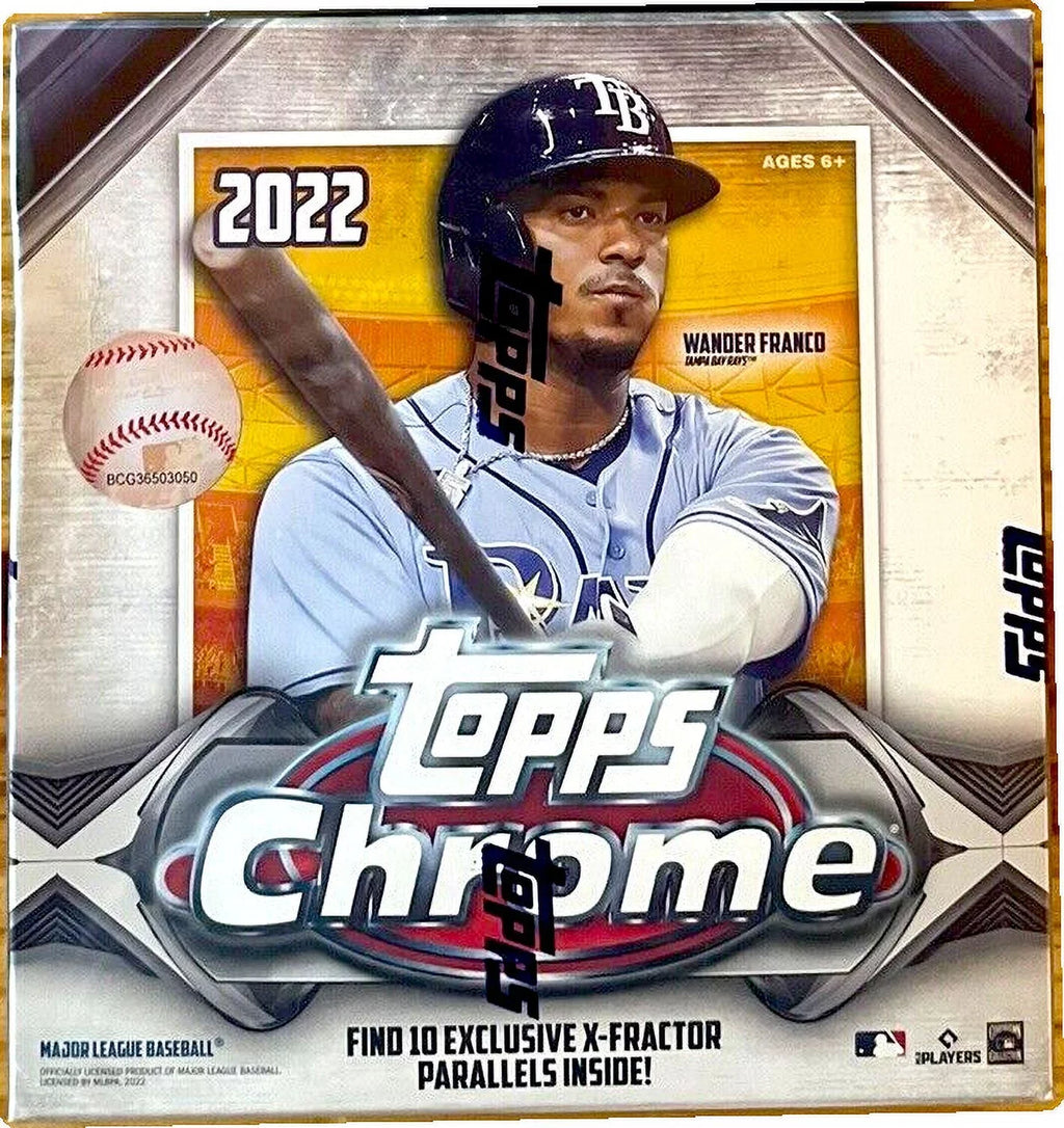 Box Mega Chrome Baseball MLB Topps Cards 2022 Trading