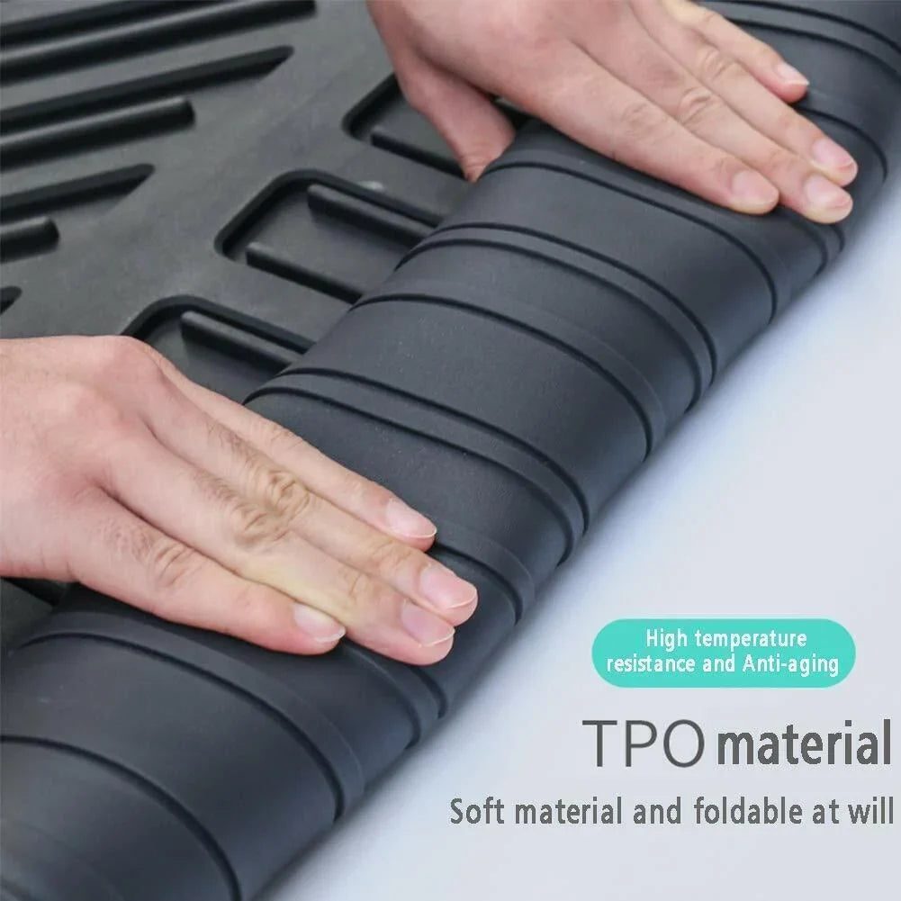 to Mats Camry 2013-2017 Carpets Easy for Cargo Clean TPO Liner Trunk