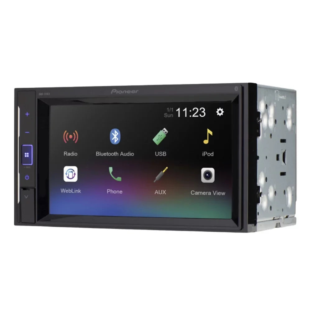 (Does 6.2" Play DMH-241EX New w/ Multimedia Backup Pioneer Camera Receiver Not CDs)