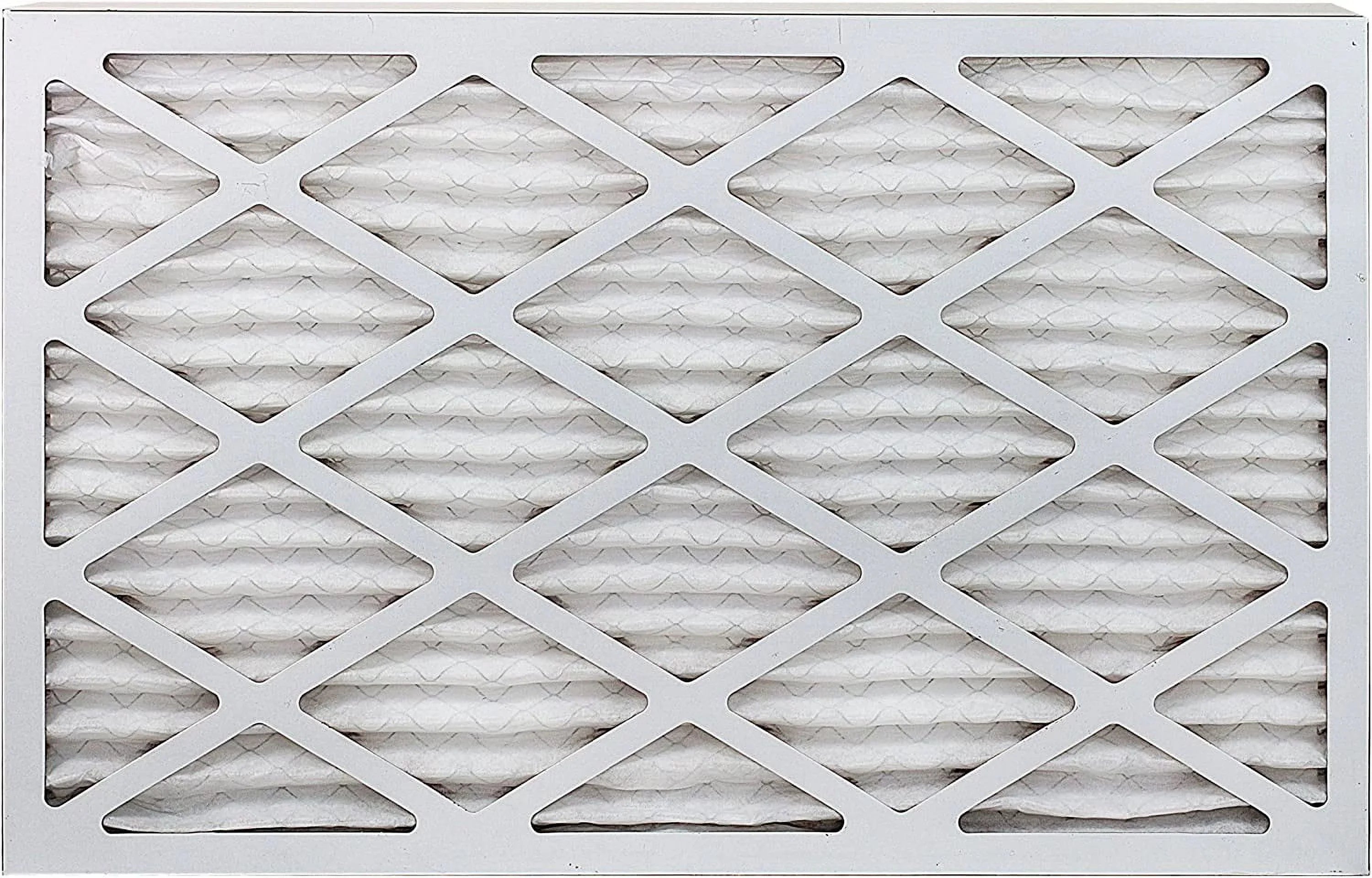 AC Furnace MERV 16x25x2 Filters (6-Pack) Filterbuy 8 Pleated Air HVAC