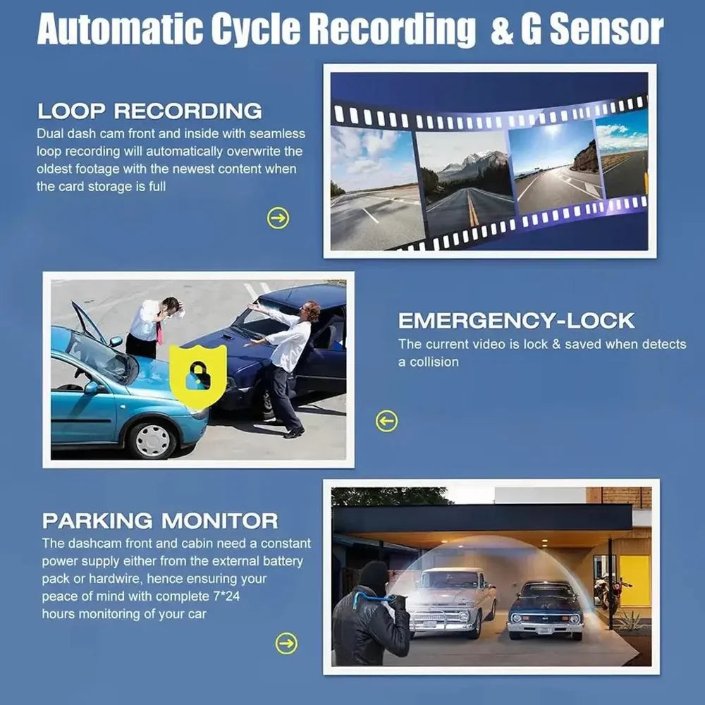 Rearview Mirror 2in Car Auto Car Dash Camera Safety Rearview Video Cam Clear Auto Car Shinysix Cam Car Car Video 2in Clear Camera 3 Camera,Cam Camera Car Cam Car 3 Mirror Car Camera Video