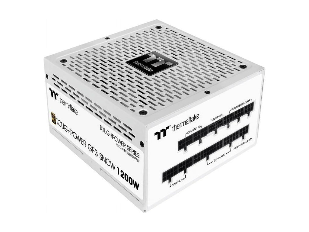 10 Snow Ready SLI/Crossfire 3.0 Included, PS-TPD-1200FNFAGU-N, PCIe Thermaltake Connector Gen.5 Standard 12VHPWR Edition Toughpower Year Modular Warranty Gold Supply, Power 600W 80+ 1200W ATX Full GF3