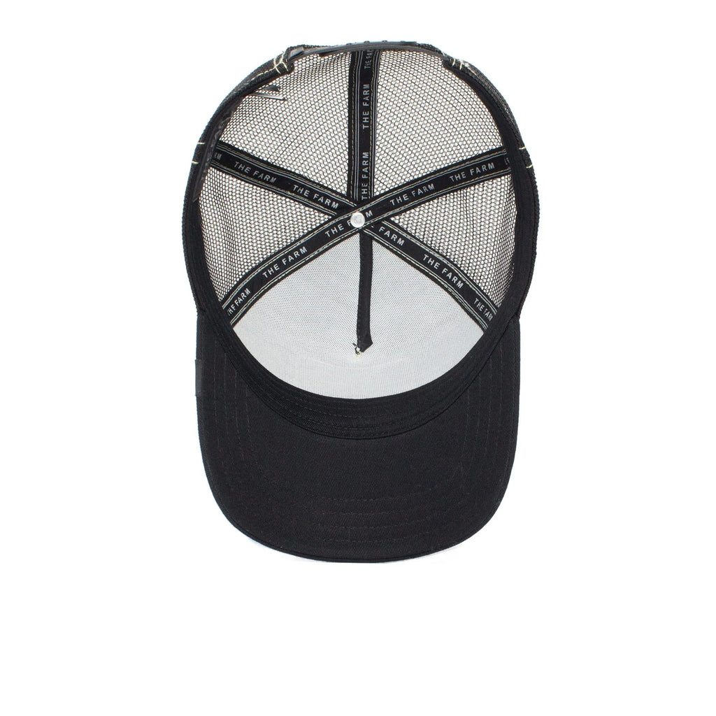 Hat, Unisex Adjustable dimension Trucker One Goorin Farm The Bee), Black (Queen Original Bros. Snapback