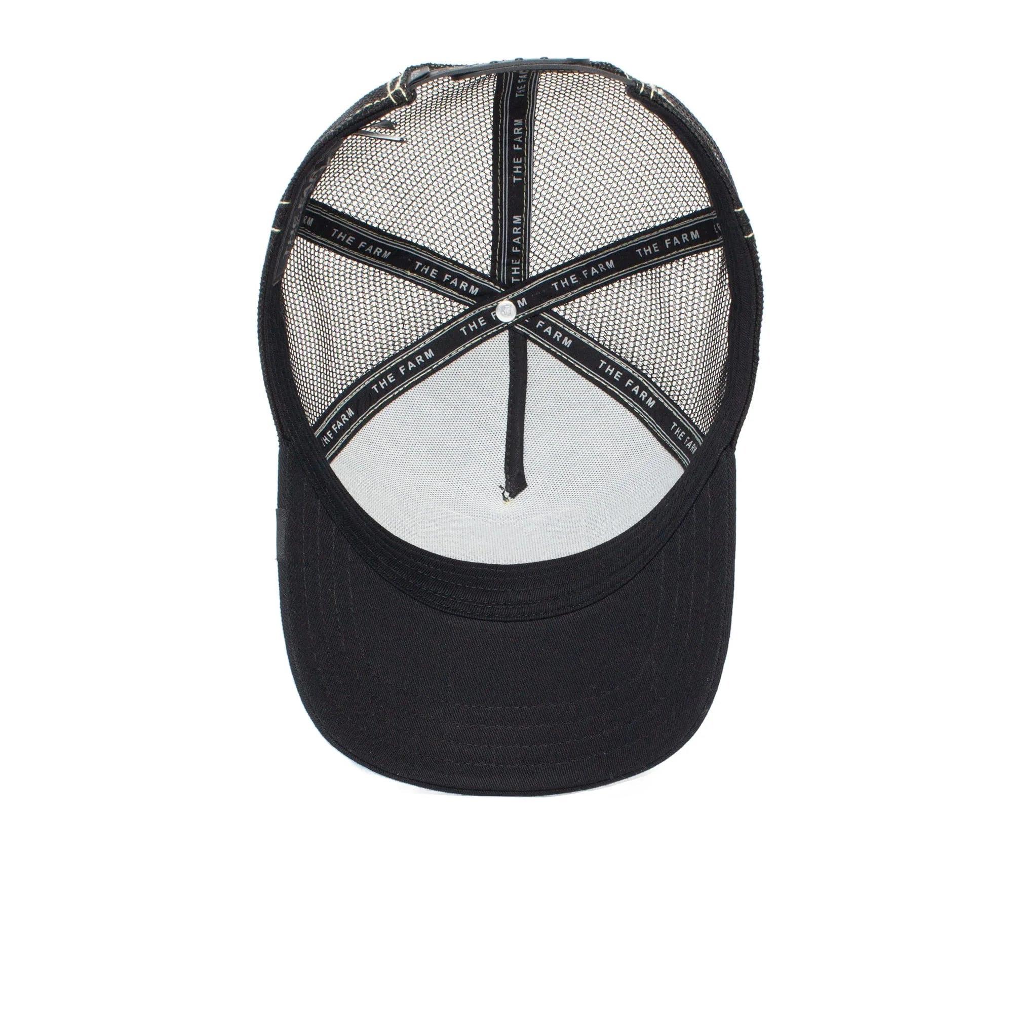 Hat, Unisex Adjustable dimension Trucker One Goorin Farm The Bee), Black (Queen Original Bros. Snapback