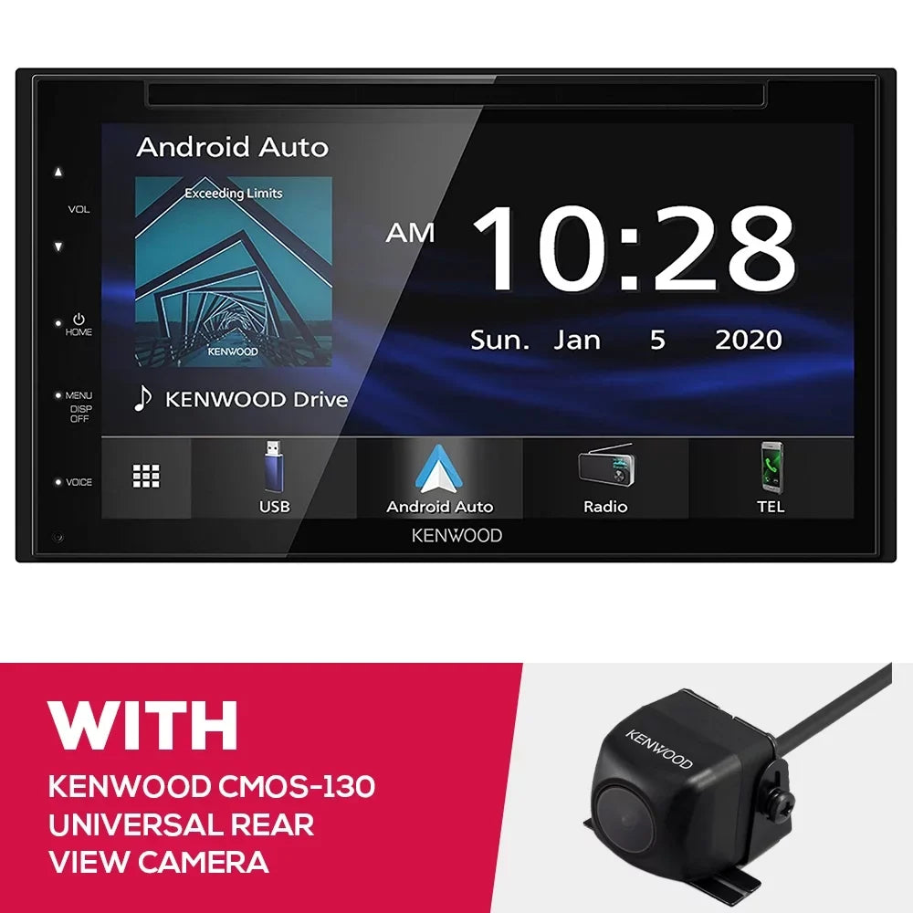 Inch View Camera New Kenwood Universal and DDX57S DVD Rear 6.8 Receiver CMOS-130