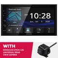 Inch View Camera New Kenwood Universal and DDX57S DVD Rear 6.8 Receiver CMOS-130