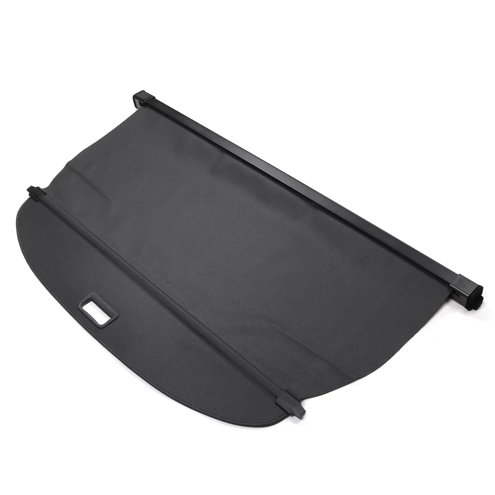 Black Trunk & Rod With Nissan Security All Cargo Rear Security Cover Shield Cover Motorsports Retractable PVC Ikon Rogue 2021-2023 Models Aluminum Compatible