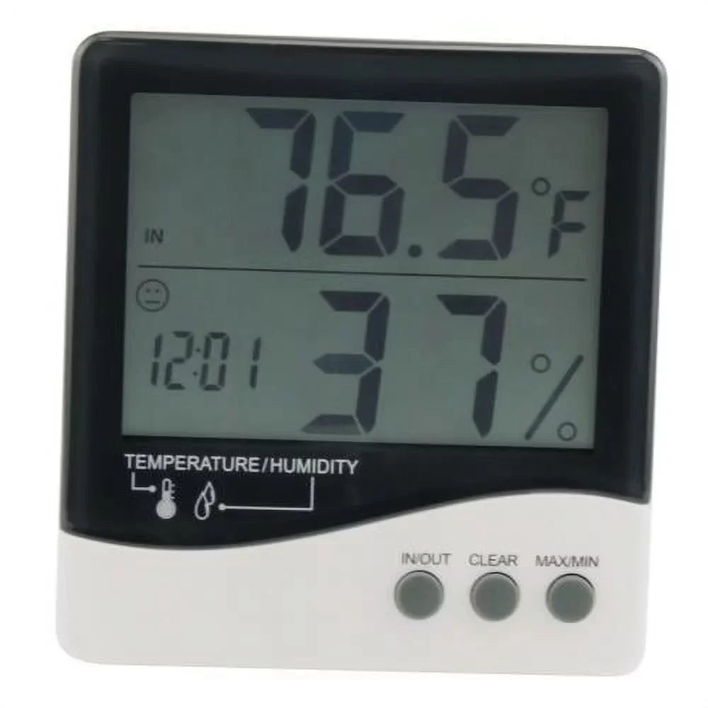Edge (20/Cs) Large Grower's Hygrometer / Thermometer Display