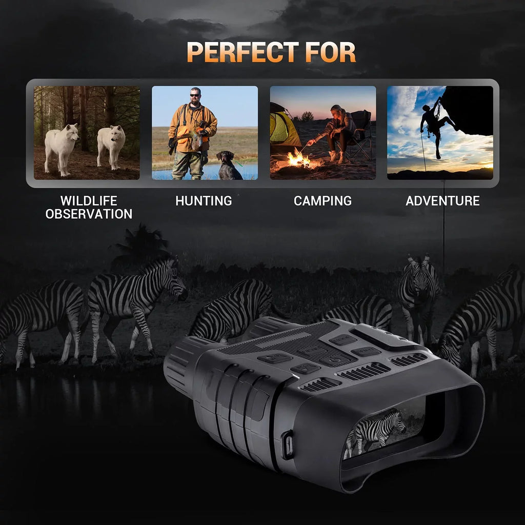 Vision Goggles from Night Night with HD Modes, 984ft/300m BEBANG Binoculars, 32GB Infrared Photo and Card, Vision Viewing Video