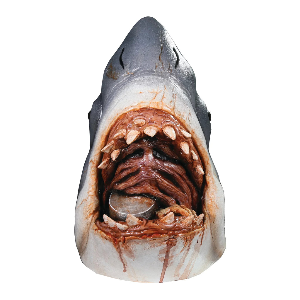 Shark the Adult Shark Mask, Multi-color Costume Jaws Halloween Trick Bruce or Studios Latex Treat for